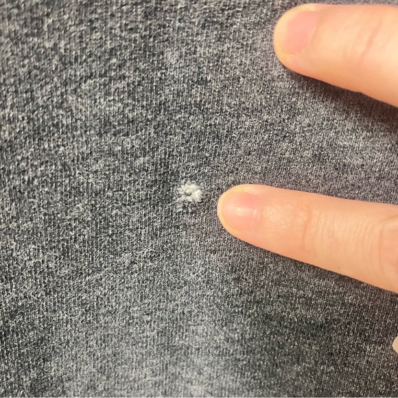 vintage aeropostale crewneck sweater gray yellow cotton poly blend fall y2k - Picture 10 of 13